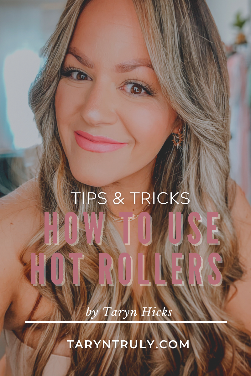 How to Use Hot Rollers for Loose Beautiful Body Curls - Life & Midsize  Style by Taryn Truly